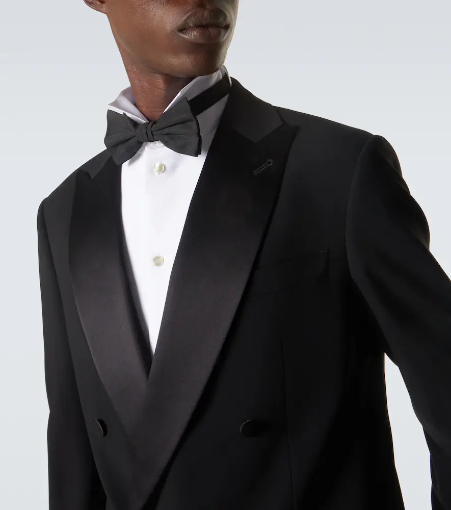 Giorgio Armani Virgin wool tuxedo blazer | Thumbnail 7 Giorgio Armani Virgin wool tuxedo blazer | Thumbnail 7