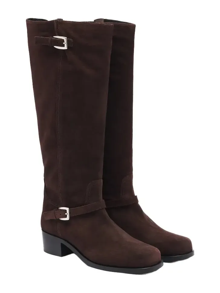 Brooklyn suede knee-height boots Brooklyn suede knee-height boots