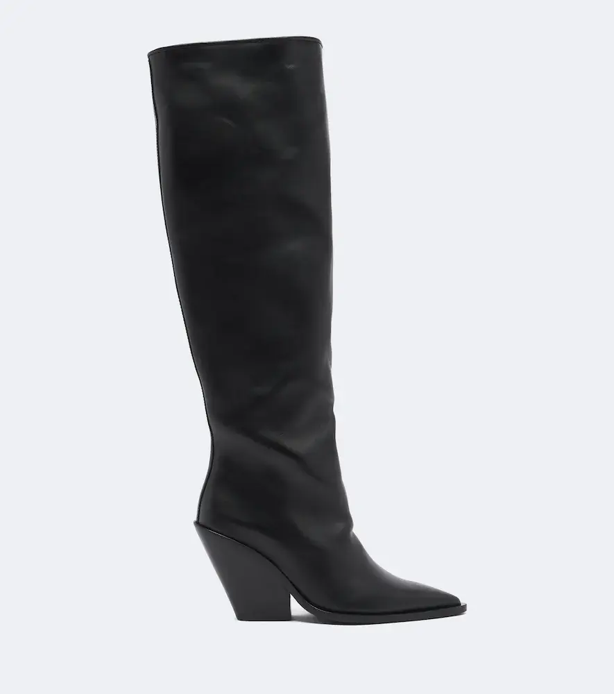 Souliers Martinez Nevada leather knee-high boots | Thumbnail 2 Souliers Martinez Nevada leather knee-high boots | Thumbnail 2