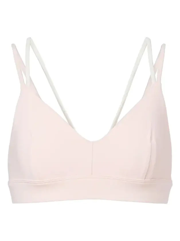 Strappy sports bra