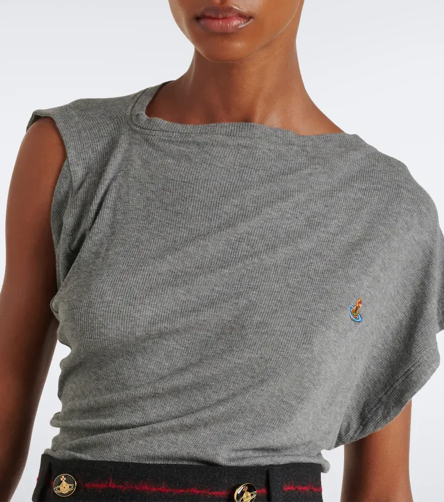 Vivienne Westwood Hebo asymmetric ribbed-knit top | Thumbnail 5 Vivienne Westwood Hebo asymmetric ribbed-knit top | Thumbnail 5