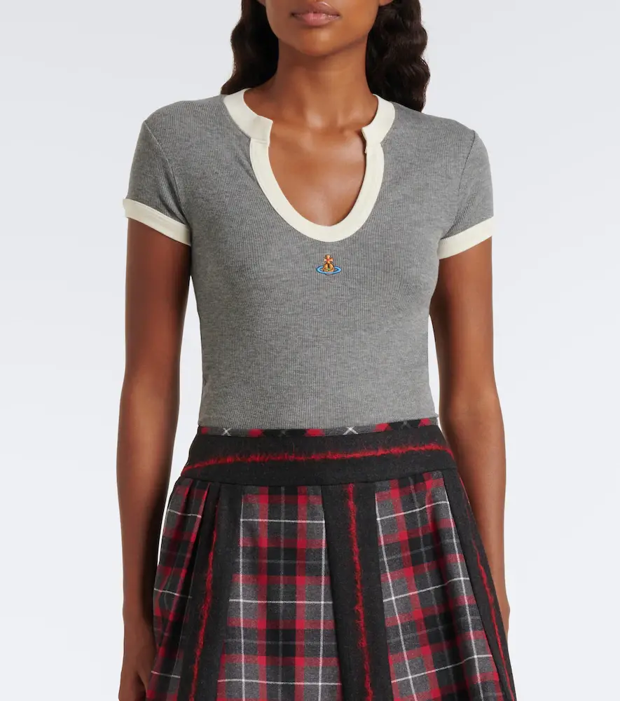Vivienne Westwood Baby Lima ribbed-knit T-shirt | Thumbnail 4 Vivienne Westwood Baby Lima ribbed-knit T-shirt | Thumbnail 4