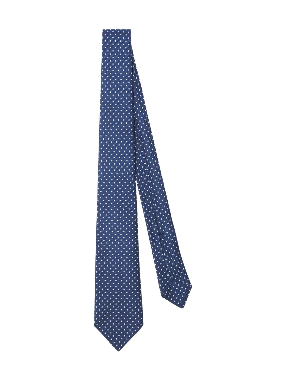 Kiton Polka-dot silk tie