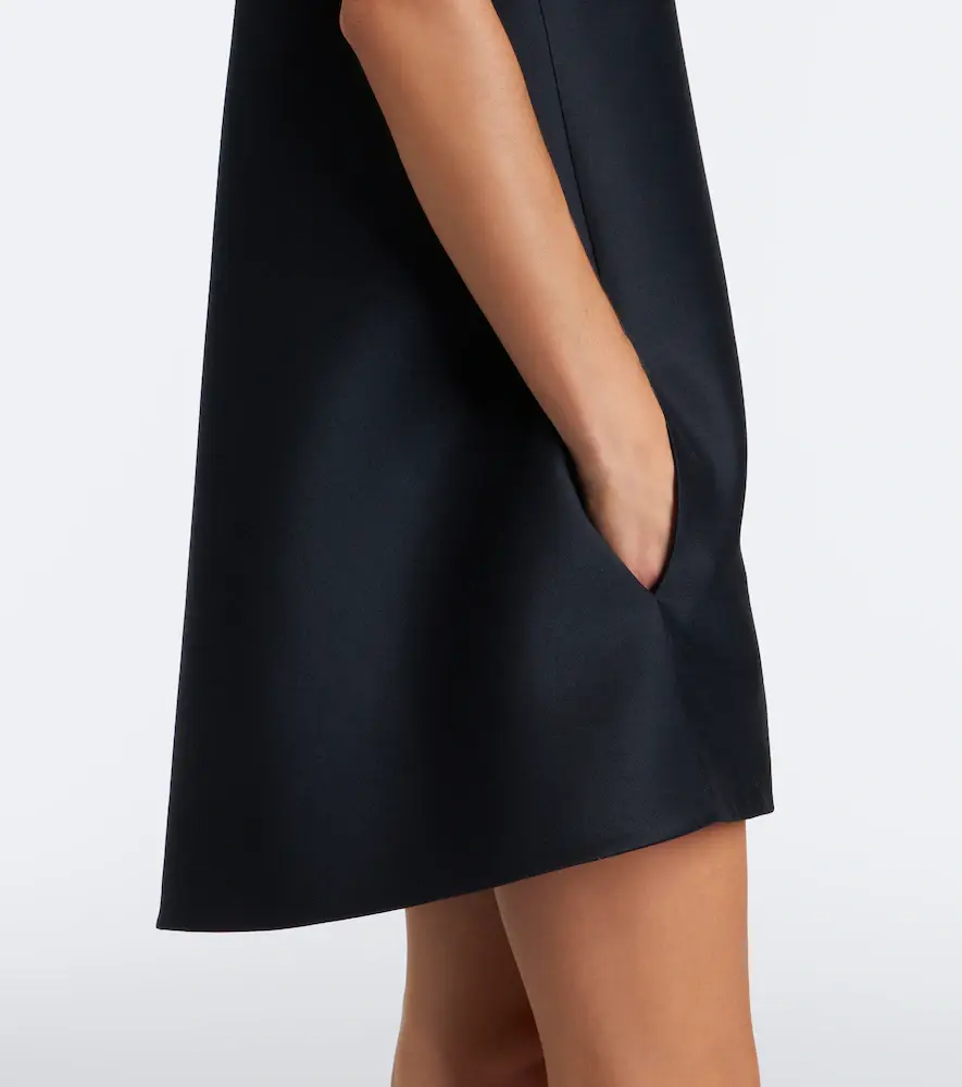 Balenciaga Wool and silk minidress | Thumbnail 3 Balenciaga Wool and silk minidress | Thumbnail 3