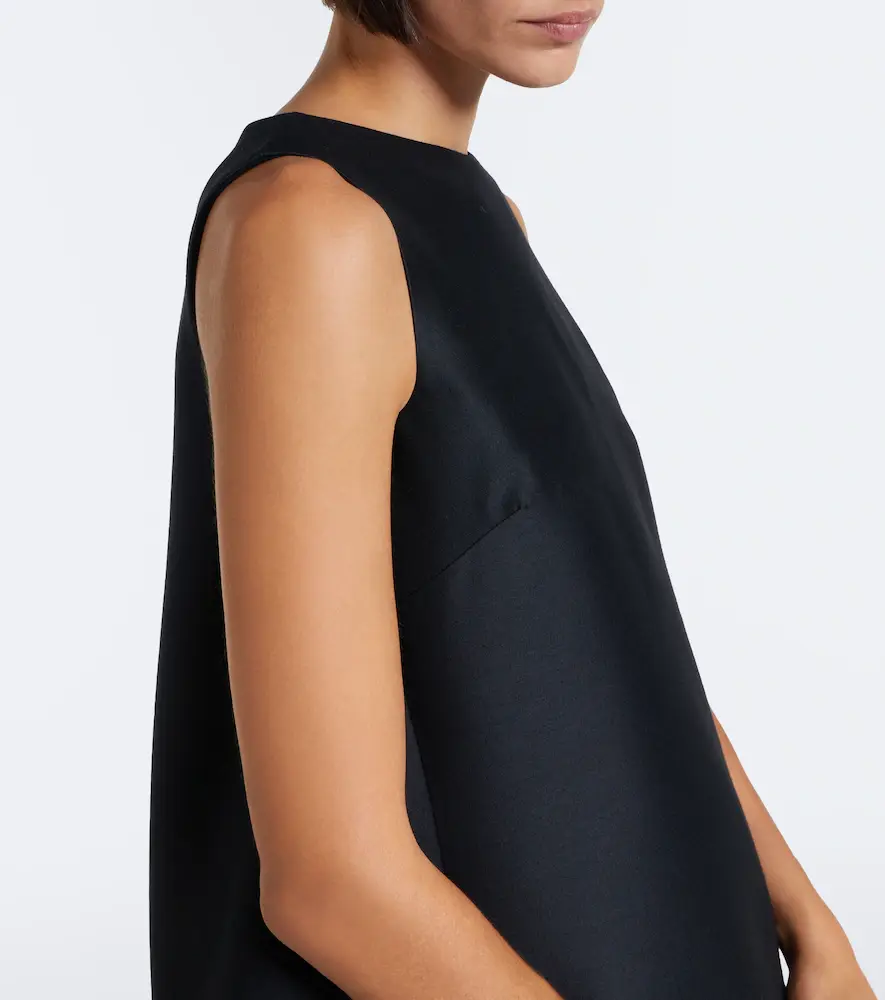 Balenciaga Wool and silk minidress | Thumbnail 6 Balenciaga Wool and silk minidress | Thumbnail 6