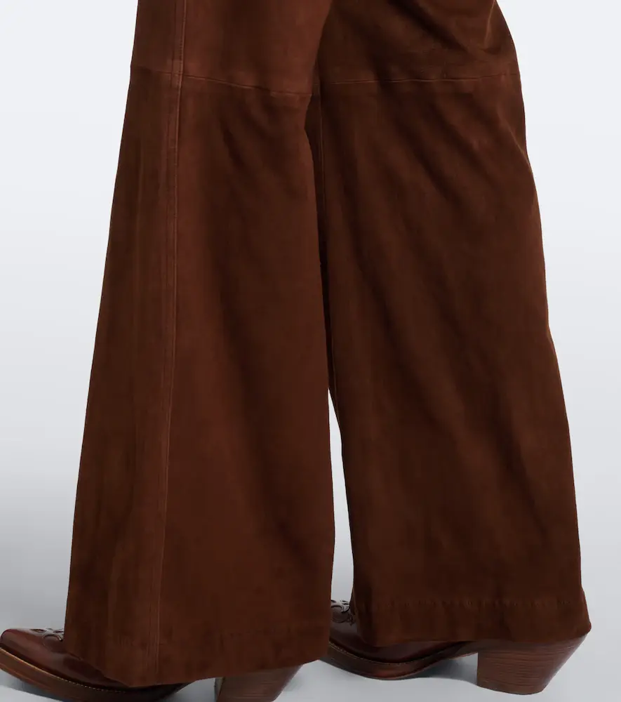 Polo Ralph Lauren Beaton suede flared pants | Thumbnail 2 Polo Ralph Lauren Beaton suede flared pants | Thumbnail 2