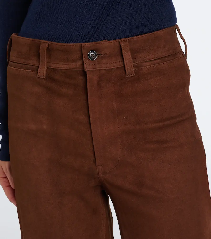 Polo Ralph Lauren Beaton suede flared pants | Thumbnail 3 Polo Ralph Lauren Beaton suede flared pants | Thumbnail 3