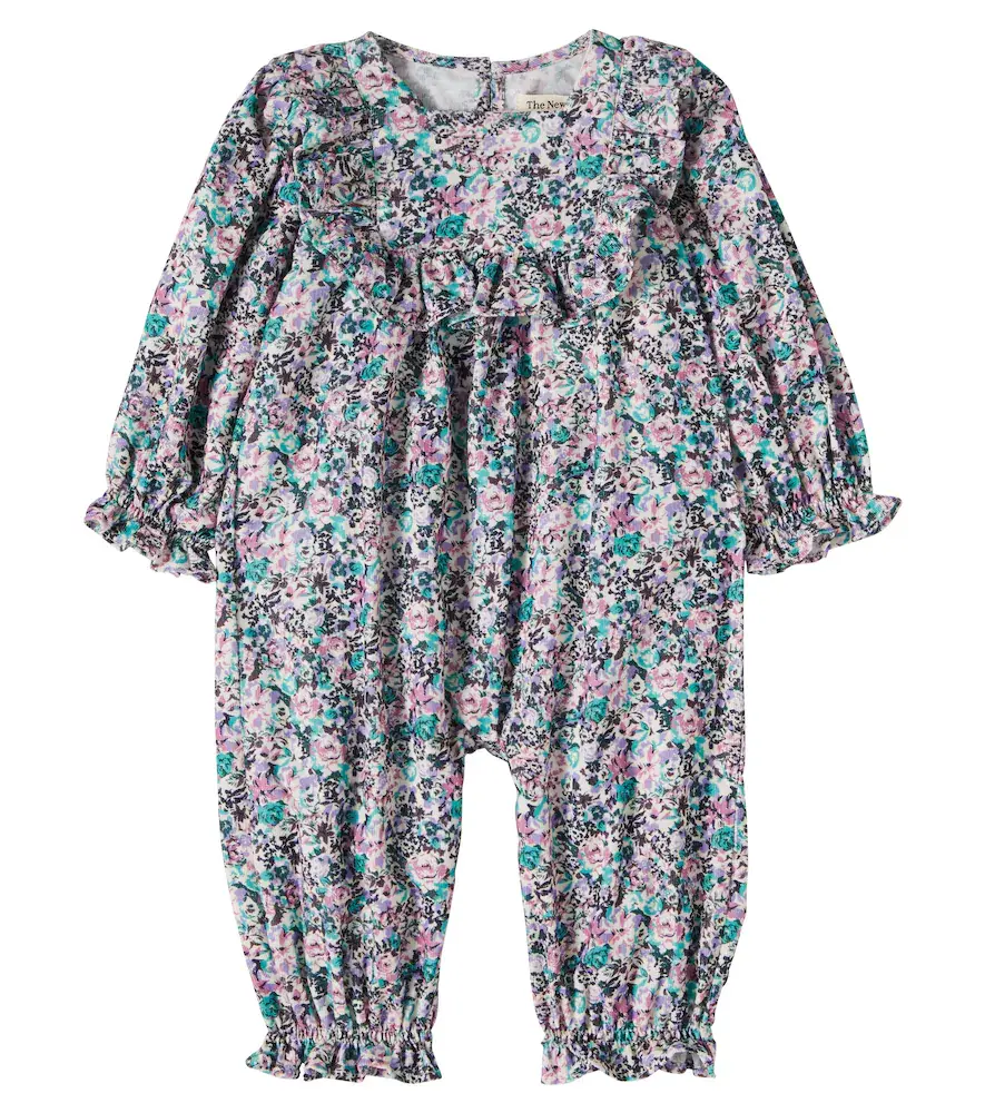 THE NEW SOCIETY Baby Ashby floral cotton jumpsuit | Image 1 THE NEW SOCIETY Baby Ashby floral cotton jumpsuit | Image 1