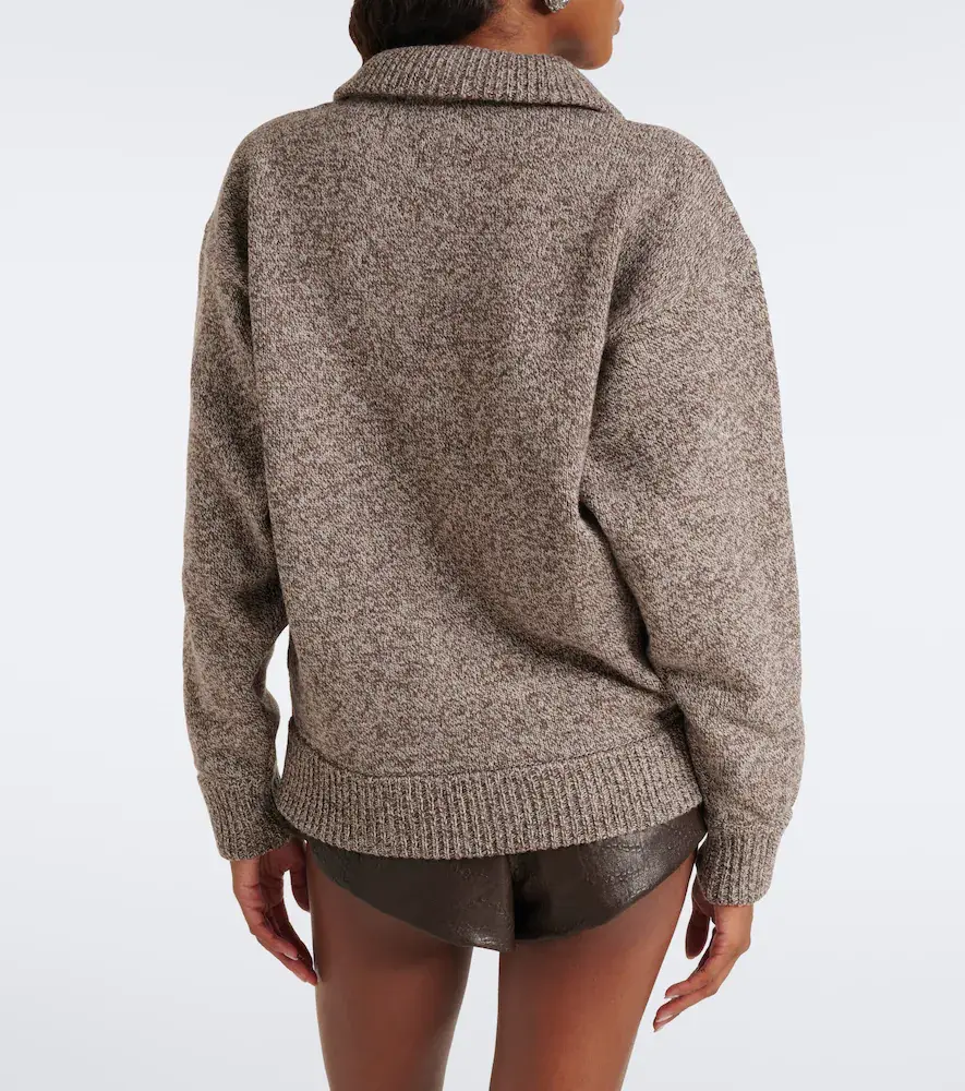 Magda Butrym Wool half-zip sweater | Thumbnail 5