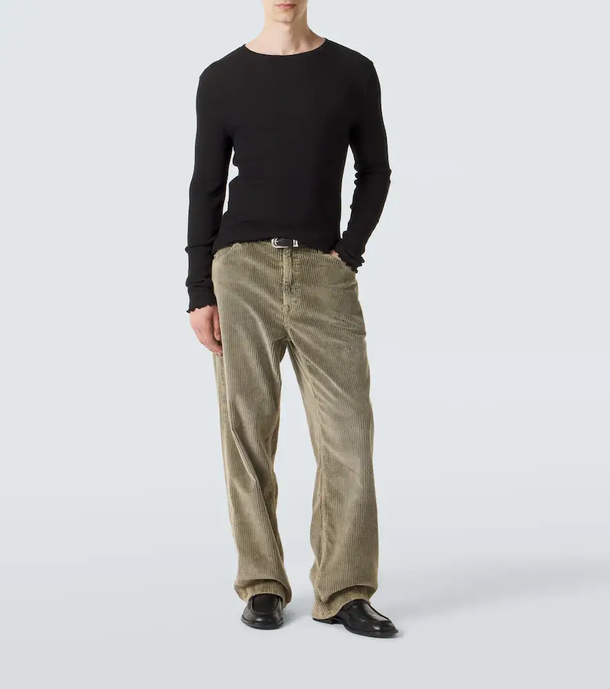 Our Legacy Elongated ribbed-knit cotton-blend top | Thumbnail 4 Our Legacy Elongated ribbed-knit cotton-blend top | Thumbnail 4
