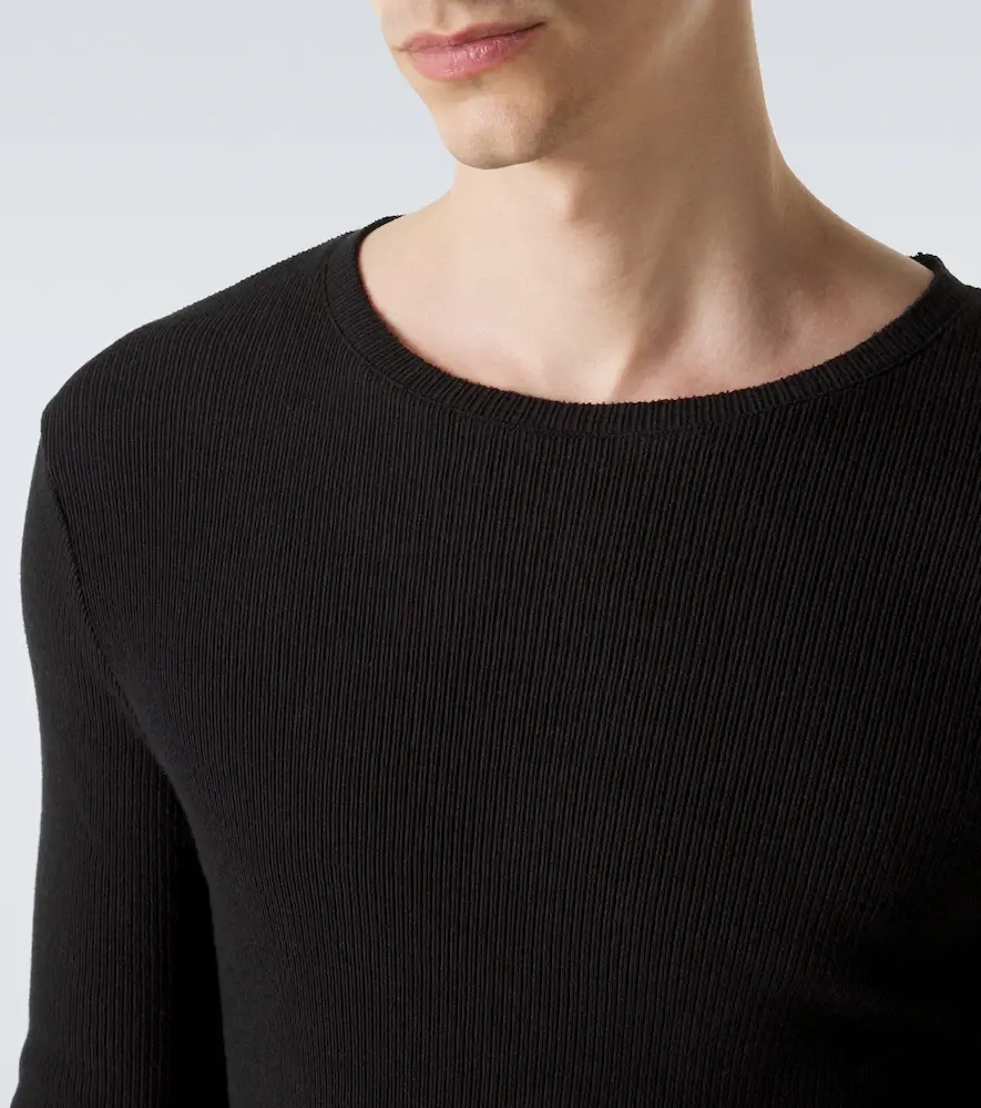 Our Legacy Elongated ribbed-knit cotton-blend top | Thumbnail 5 Our Legacy Elongated ribbed-knit cotton-blend top | Thumbnail 5