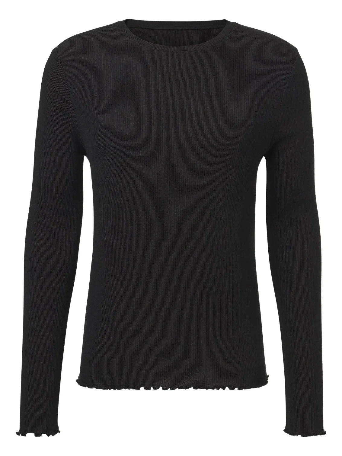 Our Legacy Elongated ribbed-knit cotton-blend top