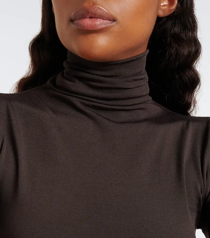 Wolford Colorado turtleneck jersey bodysuit | Thumbnail 3 Wolford Colorado turtleneck jersey bodysuit | Thumbnail 3