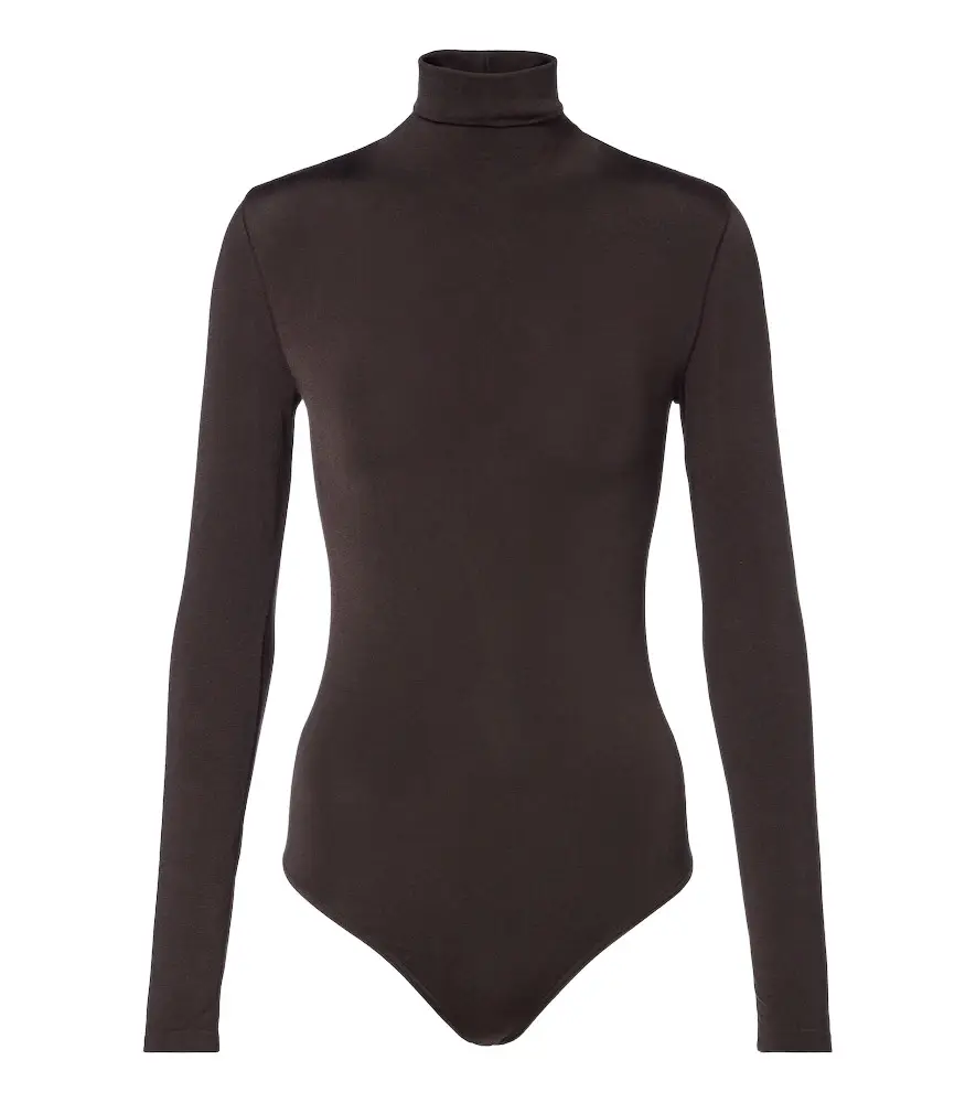 Wolford Colorado turtleneck jersey bodysuit | Image 1 Wolford Colorado turtleneck jersey bodysuit | Image 1