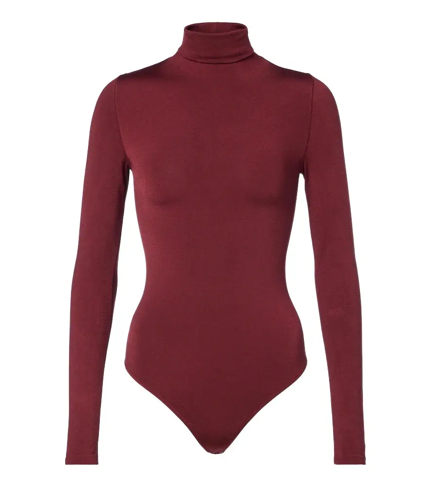 Wolford Colorado turtleneck jersey bodysuit