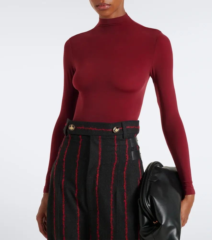 Wolford Buenos Aires turtleneck jersey bodysuit | Thumbnail 4 Wolford Buenos Aires turtleneck jersey bodysuit | Thumbnail 4