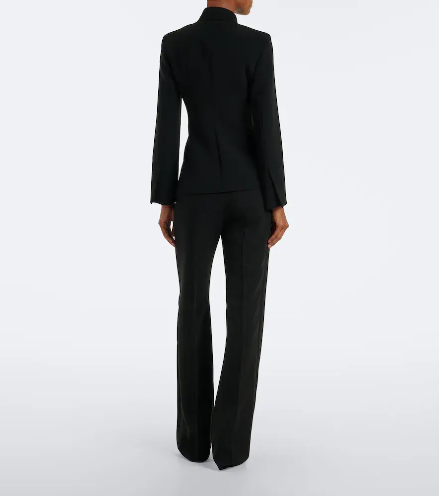 Max Mara Elegante cady straight pants | Thumbnail 3 Max Mara Elegante cady straight pants | Thumbnail 3