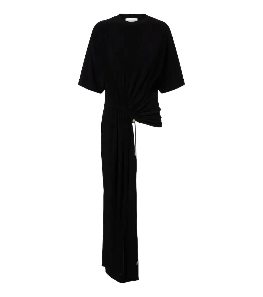 Sportmax Asymmetric draped jersey top | Image 1 Sportmax Asymmetric draped jersey top | Image 1