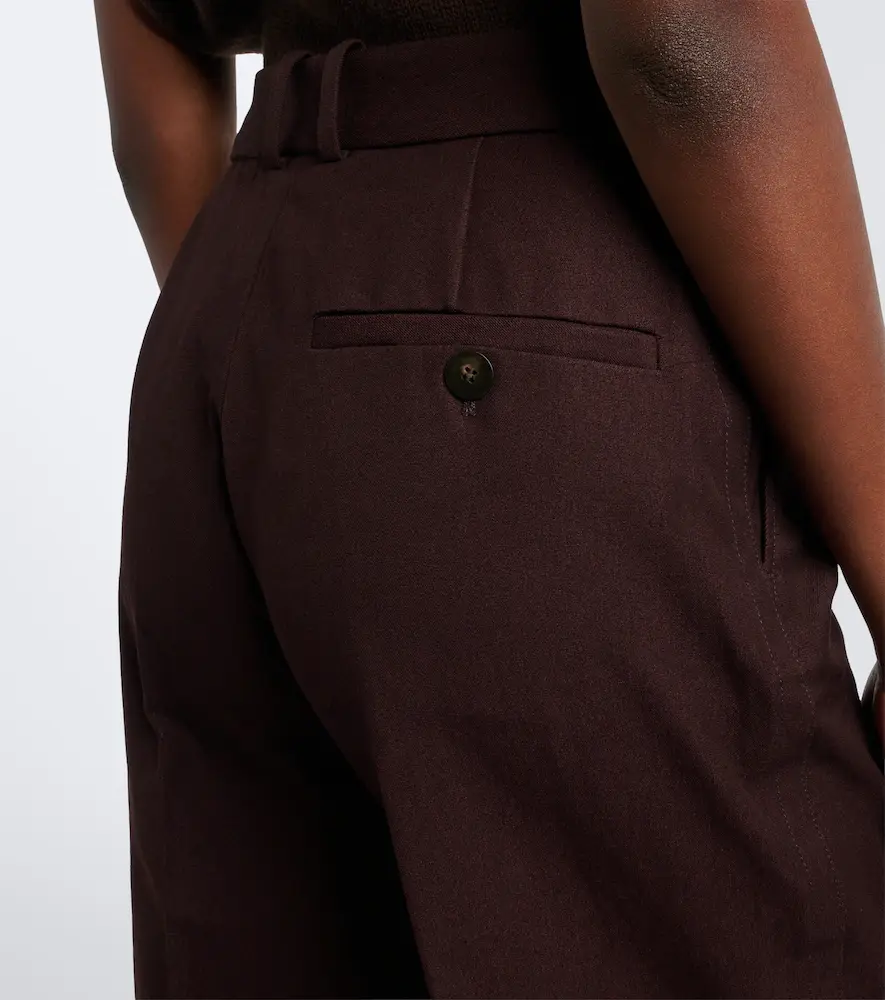Joseph Yukio gabardine wide-leg pants | Thumbnail 3 Joseph Yukio gabardine wide-leg pants | Thumbnail 3