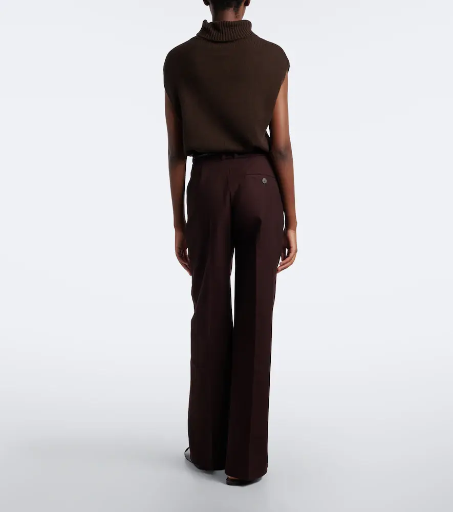Joseph Yukio gabardine wide-leg pants | Thumbnail 5 Joseph Yukio gabardine wide-leg pants | Thumbnail 5