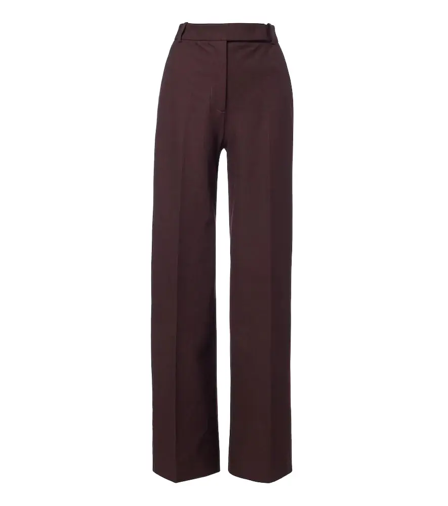 Joseph Yukio gabardine wide-leg pants