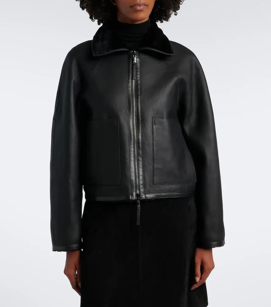 Joseph Kyro reversible shearling and leather jacket | Thumbnail 7
