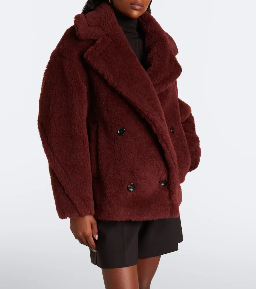 Max Mara Alpaca, wool, and silk jacket | Thumbnail 2 Max Mara Alpaca, wool, and silk jacket | Thumbnail 2