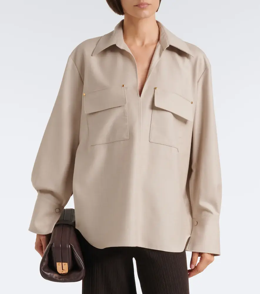 AGNONA Embellished wool shirt | Thumbnail 2 AGNONA Embellished wool shirt | Thumbnail 2