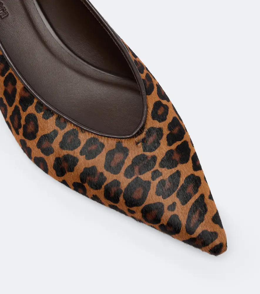 Max Mara Leopard-print calf hair pumps | Thumbnail 2 Max Mara Leopard-print calf hair pumps | Thumbnail 2