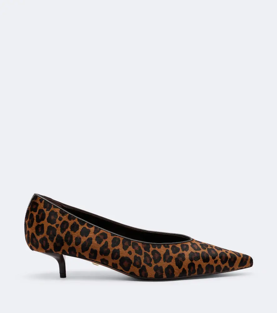 Max Mara Leopard-print calf hair pumps | Thumbnail 3 Max Mara Leopard-print calf hair pumps | Thumbnail 3