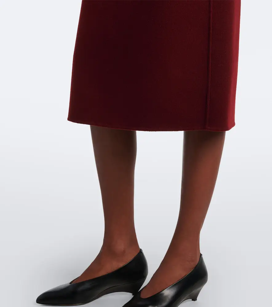 'S Max Mara 'S Max Mara Belted virgin wool pencil skirt | Thumbnail 3 'S Max Mara 'S Max Mara Belted virgin wool pencil skirt | Thumbnail 3