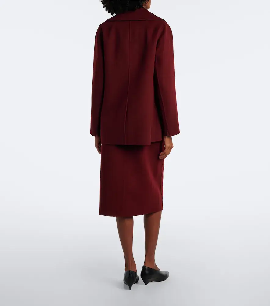 'S Max Mara 'S Max Mara Belted virgin wool pencil skirt | Thumbnail 6 'S Max Mara 'S Max Mara Belted virgin wool pencil skirt | Thumbnail 6