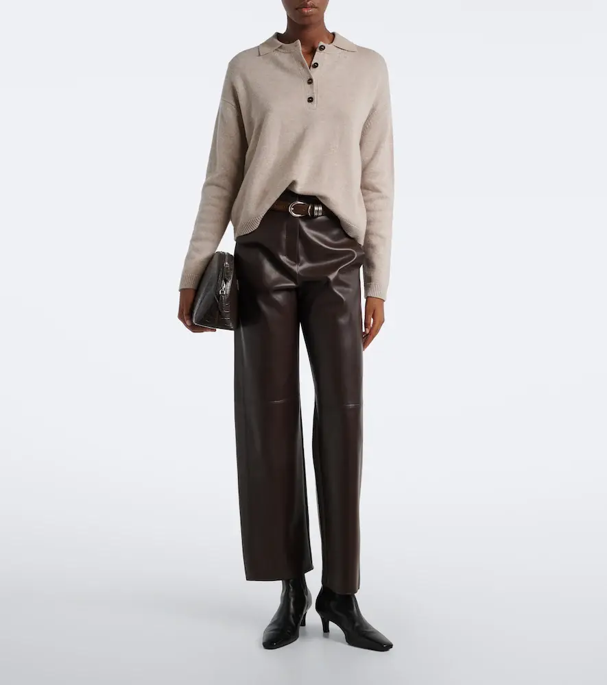 'S Max Mara 'S Max Mara Coated jersey wide-leg pants | Thumbnail 3 'S Max Mara 'S Max Mara Coated jersey wide-leg pants | Thumbnail 3