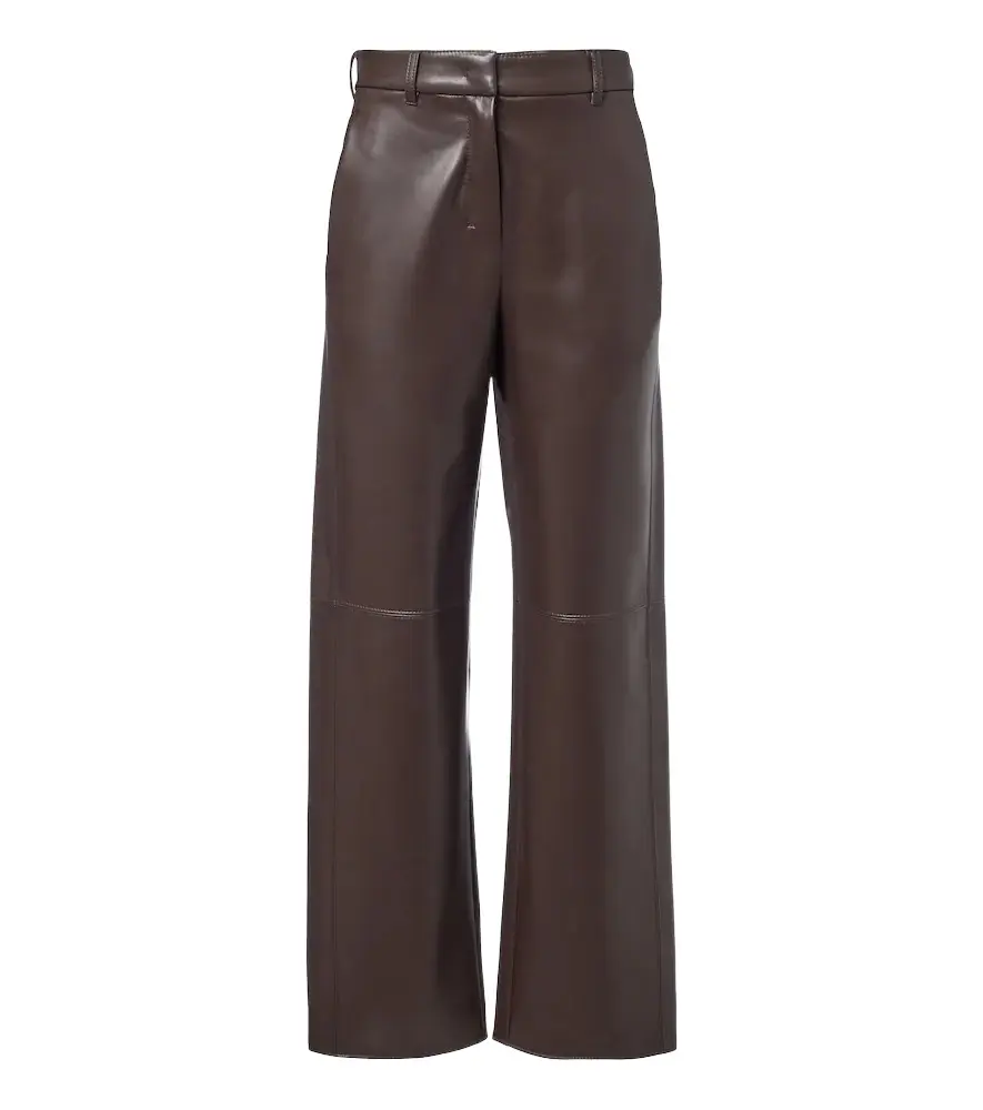 'S Max Mara 'S Max Mara Coated jersey wide-leg pants