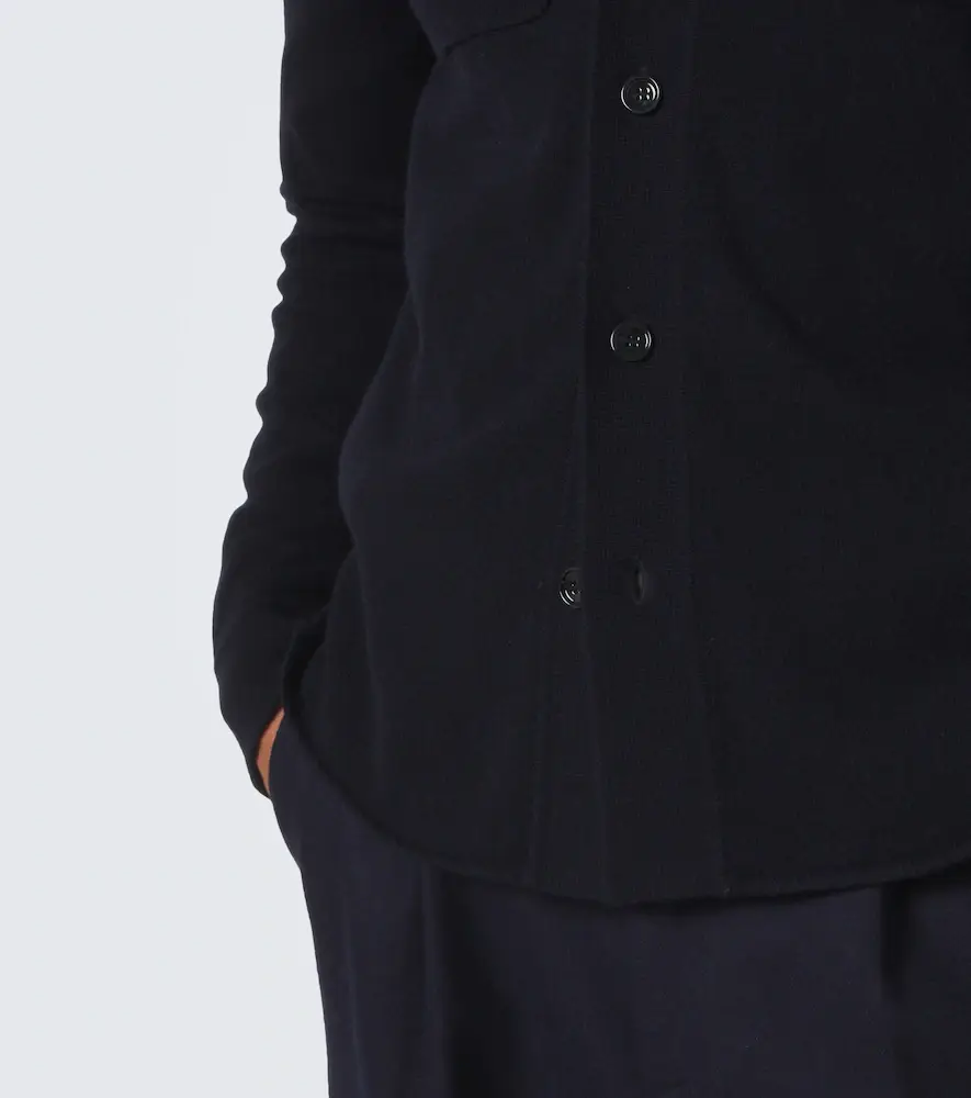 Allude Knitted wool and cashmere shirt | Thumbnail 2 Allude Knitted wool and cashmere shirt | Thumbnail 2