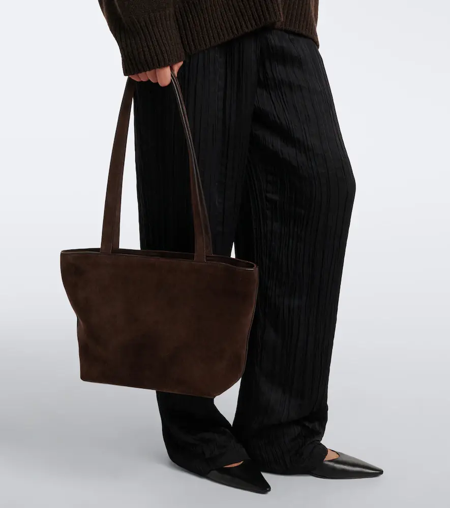 The Row Parker Medium suede tote bag | Thumbnail 5 The Row Parker Medium suede tote bag | Thumbnail 5