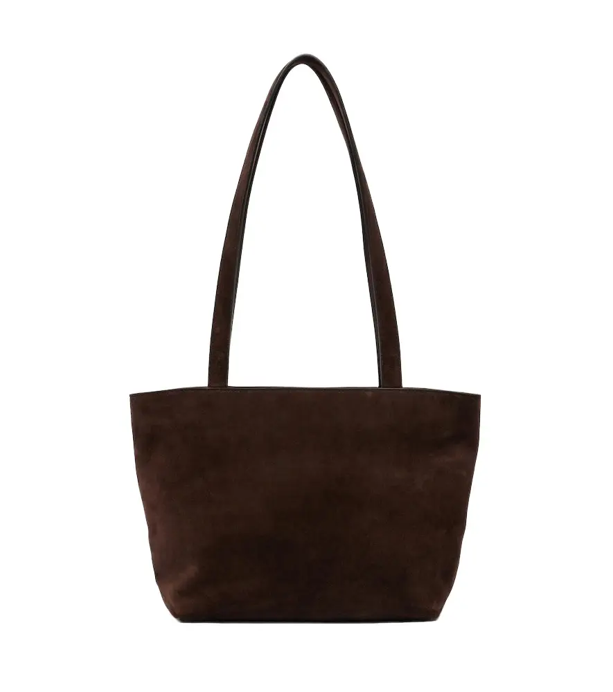 The Row Parker Medium suede tote bag | Image 1 The Row Parker Medium suede tote bag | Image 1