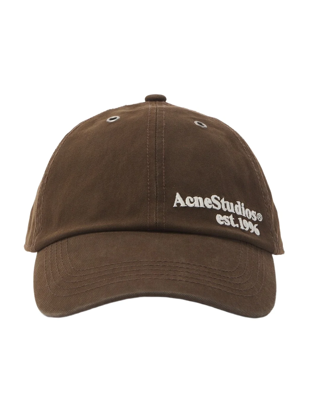 Acne Studios Logo embroidered canvas baseball cap
