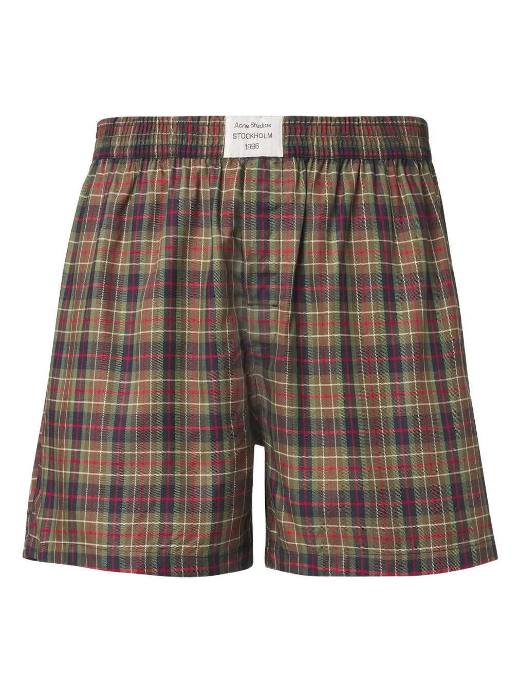 Acne Studios Plaid shorts