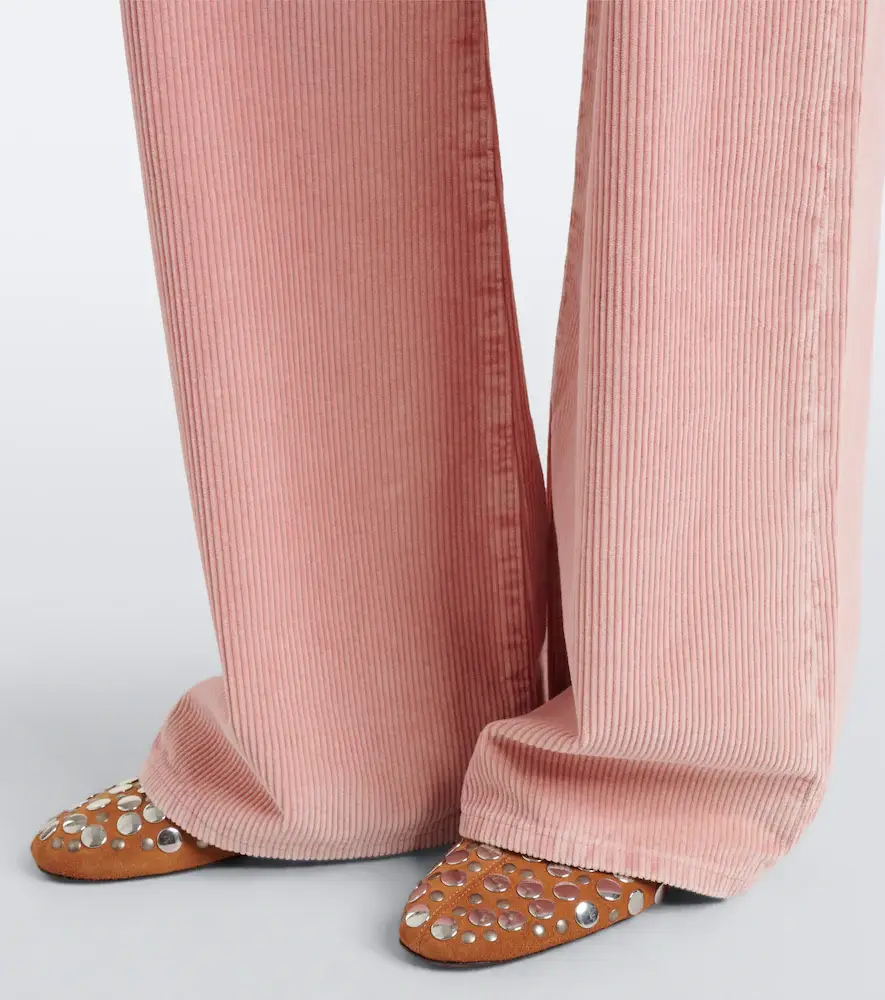 7 For All Mankind Lotta cotton corduroy wide-leg pants | Thumbnail 2