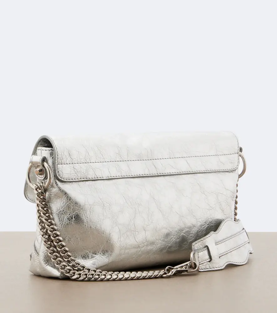 Balenciaga Le City metallic leather shoulder bag | Thumbnail 3 Balenciaga Le City metallic leather shoulder bag | Thumbnail 3