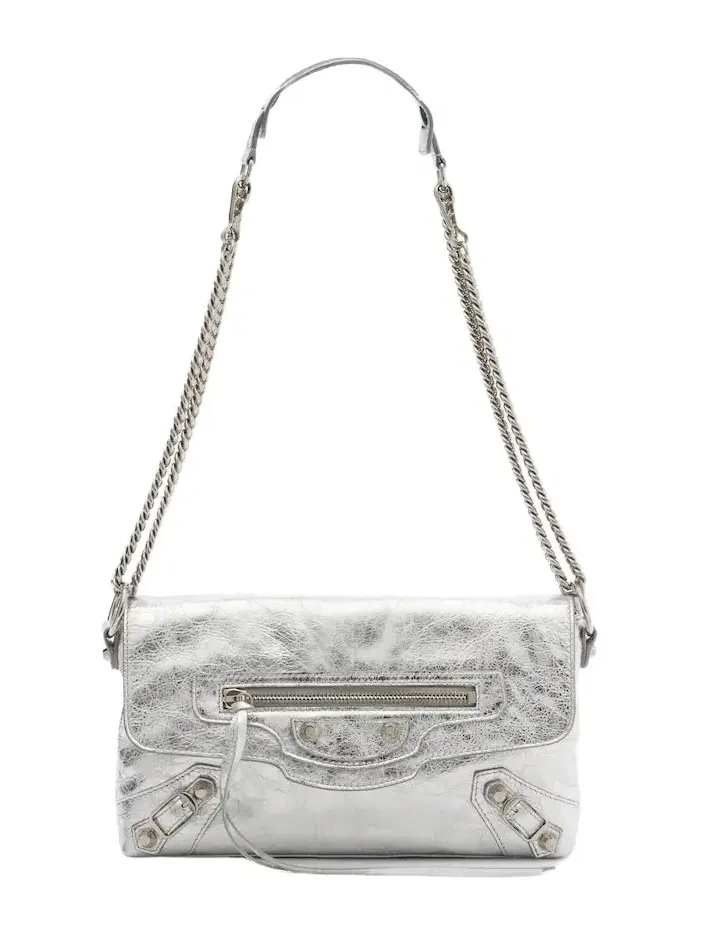 Le City metallic leather shoulder bag Le City metallic leather shoulder bag