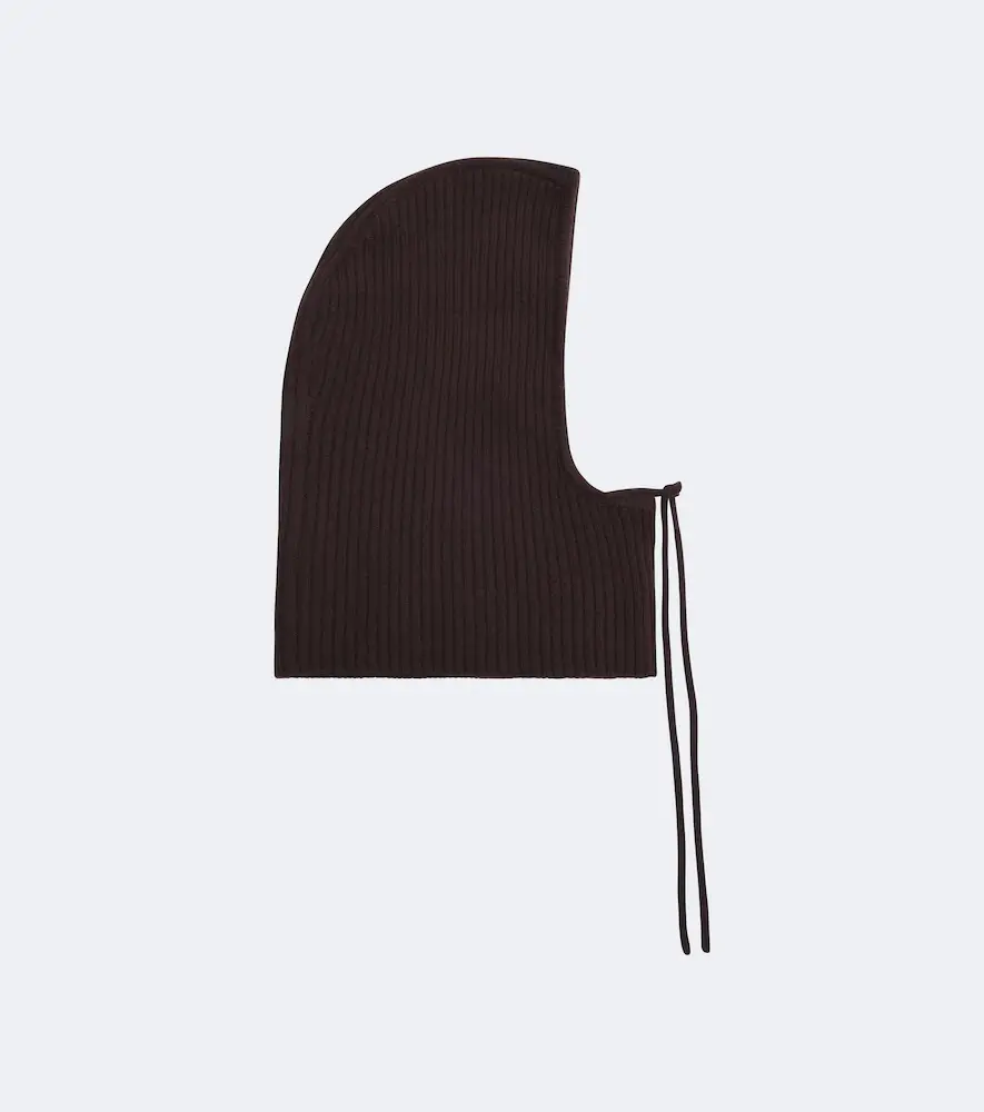 Yves Salomon Ribbed-knit cashmere balaclava | Thumbnail 2 Yves Salomon Ribbed-knit cashmere balaclava | Thumbnail 2
