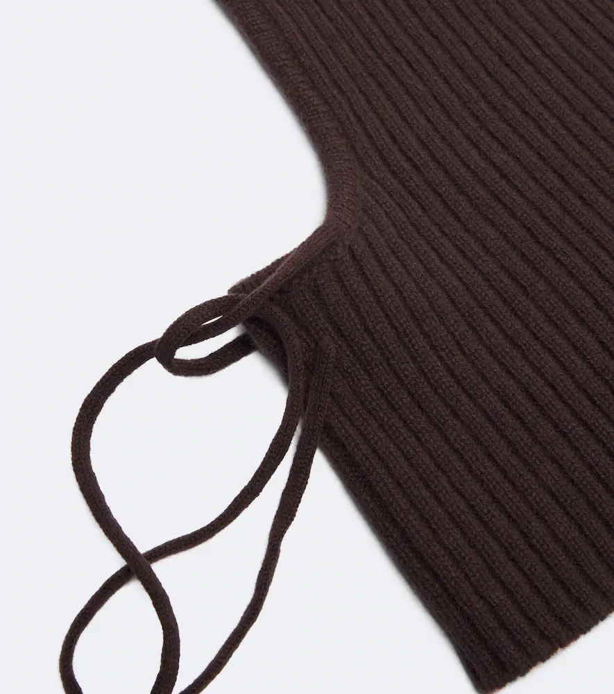 Yves Salomon Ribbed-knit cashmere balaclava | Thumbnail 3 Yves Salomon Ribbed-knit cashmere balaclava | Thumbnail 3