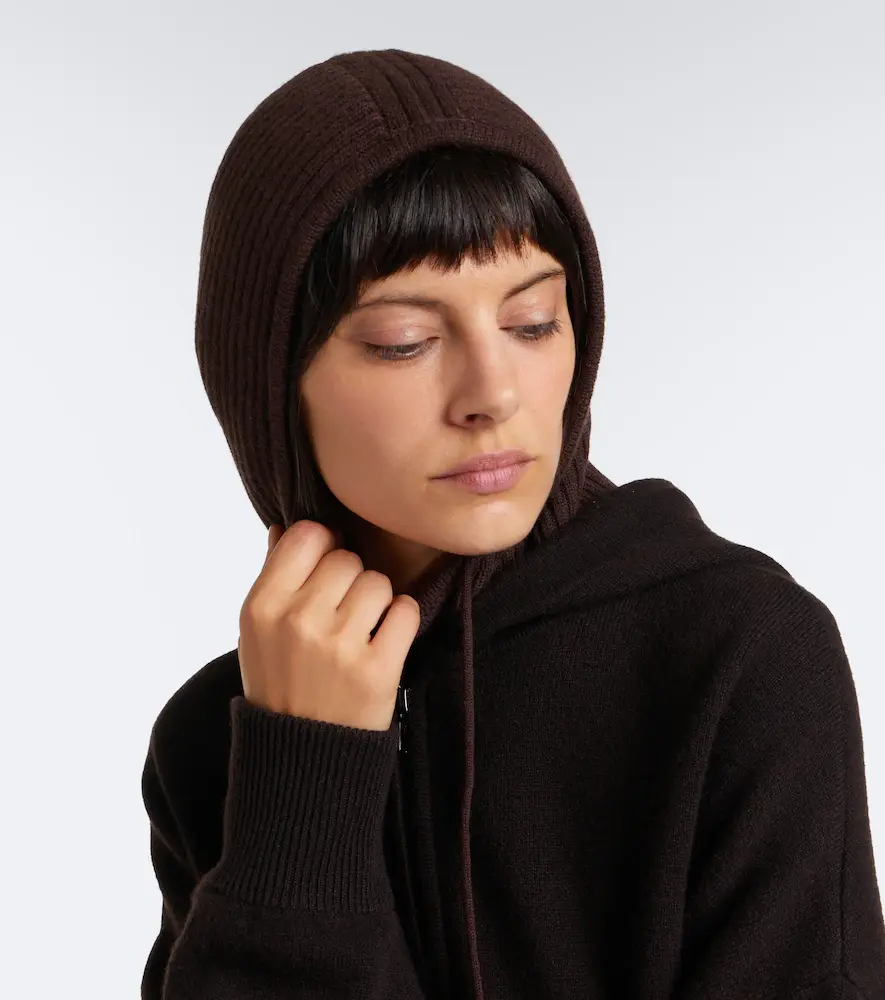 Yves Salomon Ribbed-knit cashmere balaclava | Thumbnail 4 Yves Salomon Ribbed-knit cashmere balaclava | Thumbnail 4