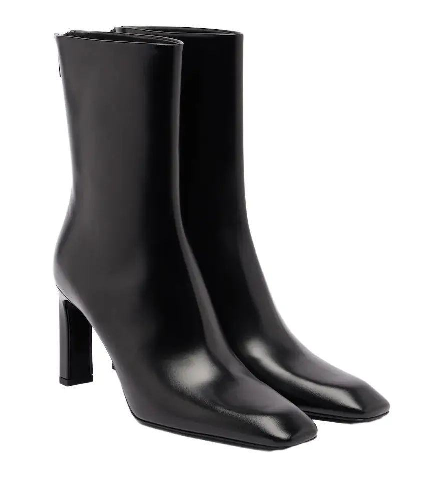 Bar leather ankle boots Bar leather ankle boots