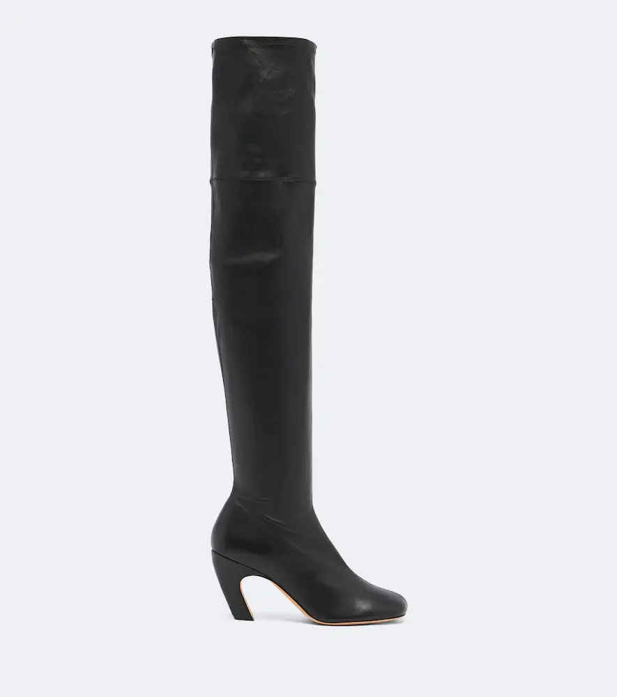 Le Monde Béryl Le Monde Béryl Mica over-the-knee leather boots | Thumbnail 4
