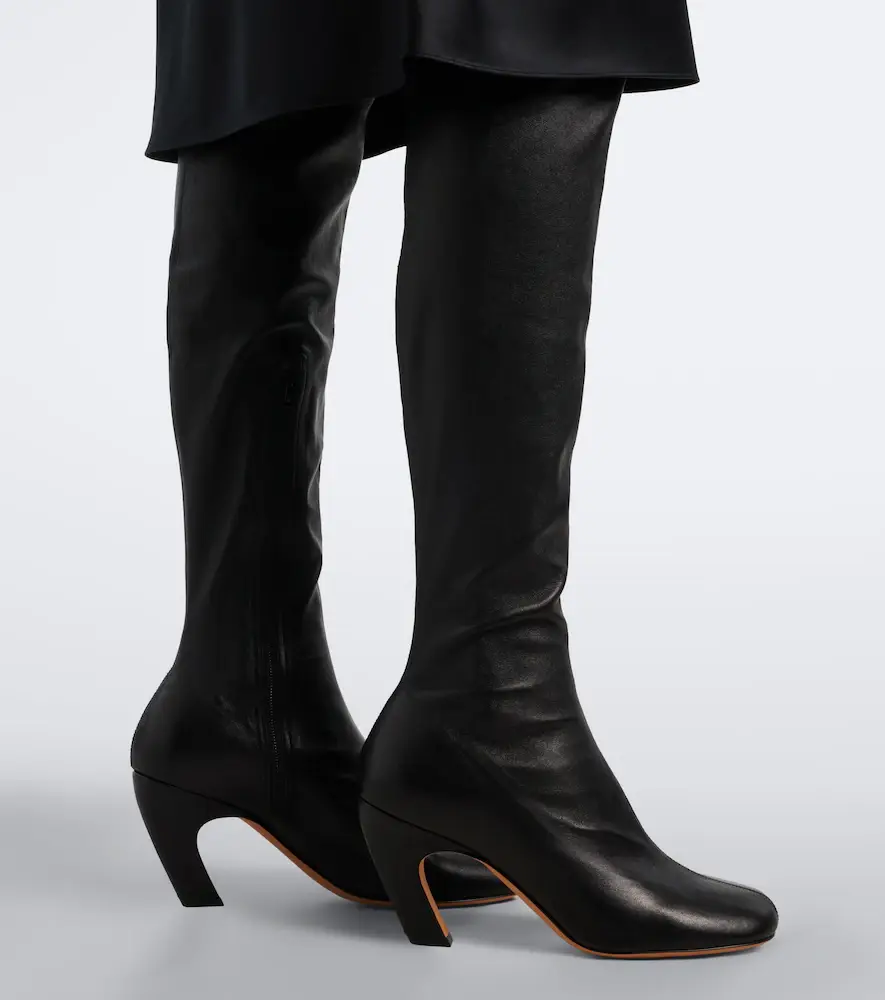 Le Monde Béryl Le Monde Béryl Mica over-the-knee leather boots | Thumbnail 6