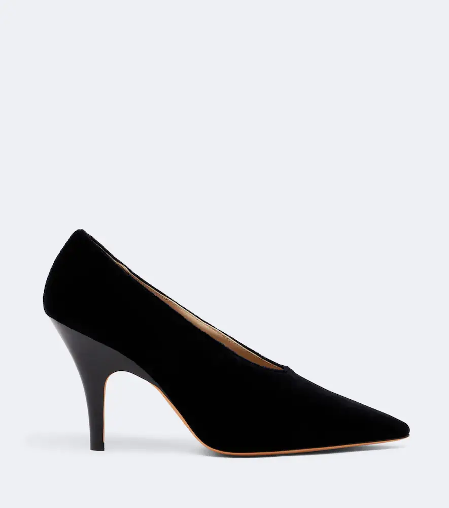 Le Monde Béryl Le Monde Béryl Petra velvet pumps | Thumbnail 3 Le Monde Béryl Le Monde Béryl Petra velvet pumps | Thumbnail 3