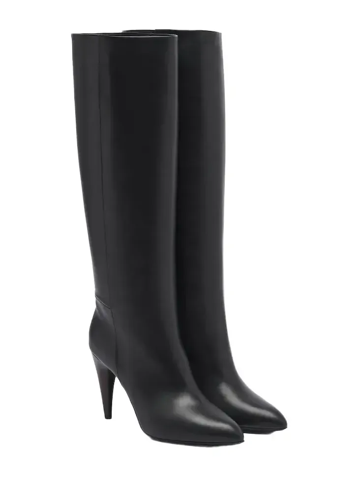 Jany leather knee-high boots Jany leather knee-high boots